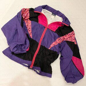 Vintage Kids Parachute Jacket 🟪